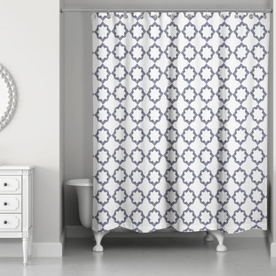 Vannesa Geometric Shower Curtain