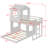 Hummel Kids Twin Over Full Bunk Bed-1421908235
