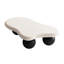 Table basse de 48,54 po en forme de nuage, 3 pieds, plateau blanc, table de 47 po facile à installer, coins arrondis lisses, performance durable-1617487807-1617487794