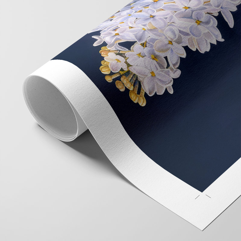Série FLORAL CLxxviii - impression sur toile seulement - non encadrée, H 18 po x l 12 po