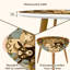 Ensemble de 2 tables gigognes Triangle Nesting