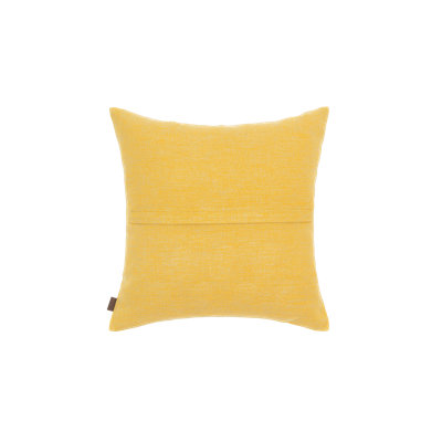 Housse et insert de coussin carré à motif de lettre Patchwork 17,7 po x 17,7 po