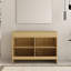 Base de meuble-lavabo double 48 po seulement, base sans comptoir