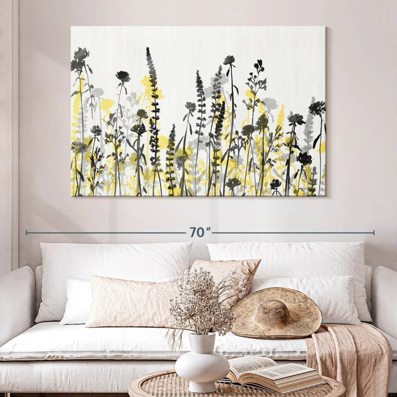 Harnek Wildflower Garden Yellow Version, 34" H x 51" W