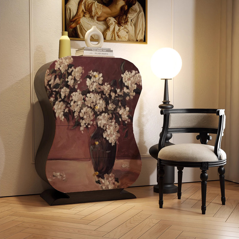 Living room bedroom storage art decorative cabinet