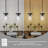 Cylon 1 - Light 5.5'' Hammered Glass Cylinder Pendant （2 Pack）-1327734365