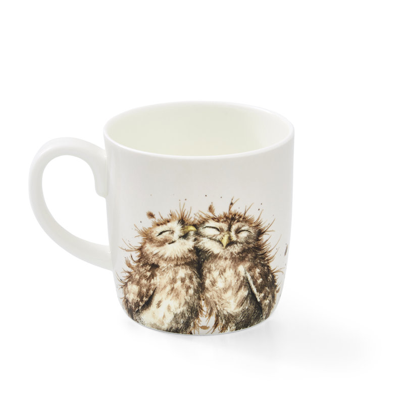 Wrendale Designs, Coloured - The Twits Owls Large Mug