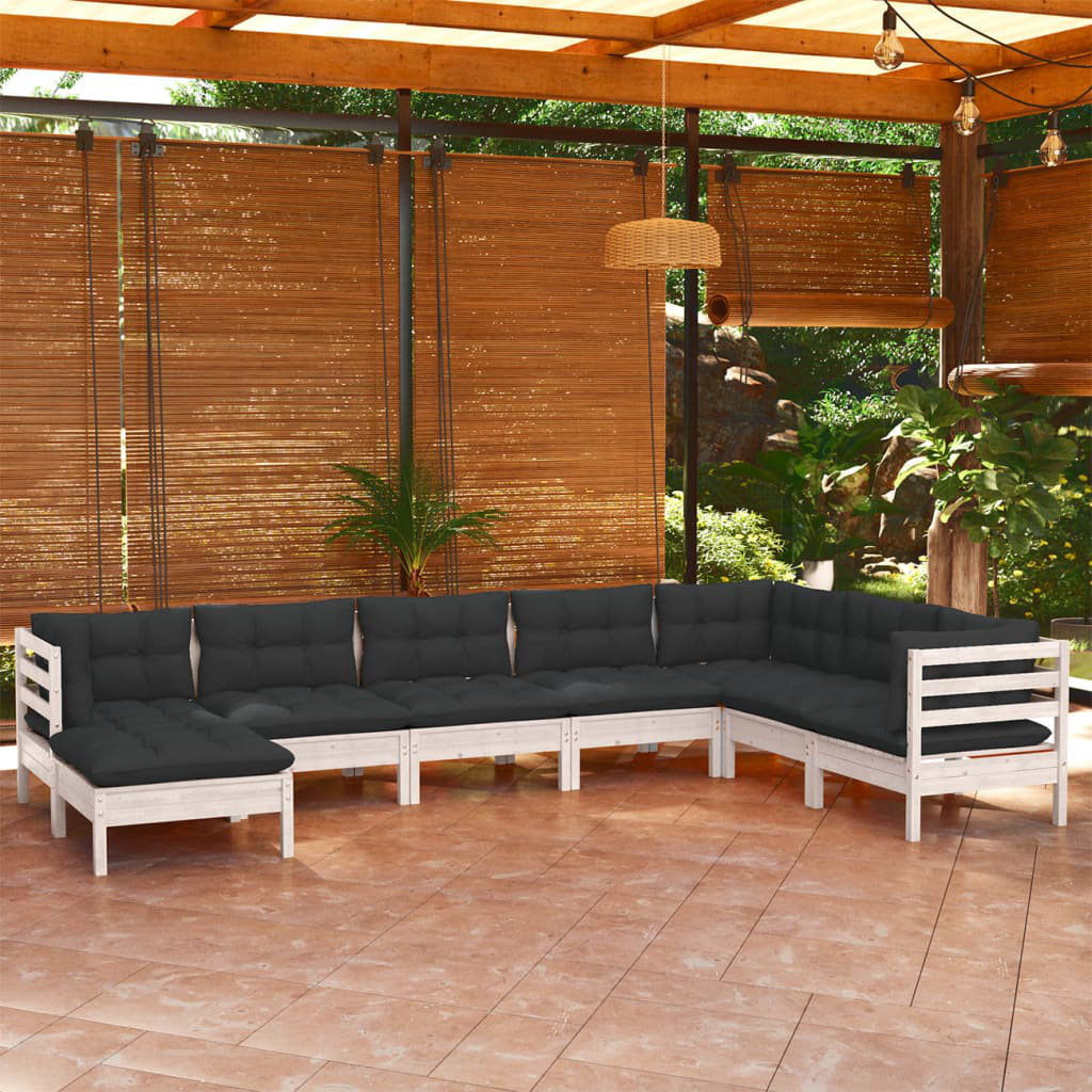 Gartenecksofa Jelesa mit Kissen