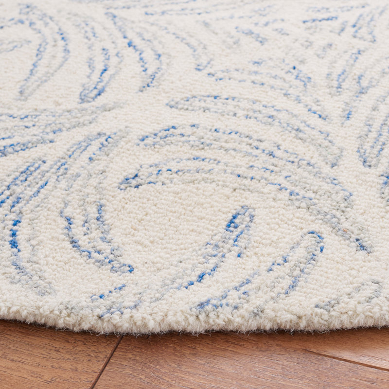 Martha Stewart 300 Hand Tufted Performance Rug, Round 6'