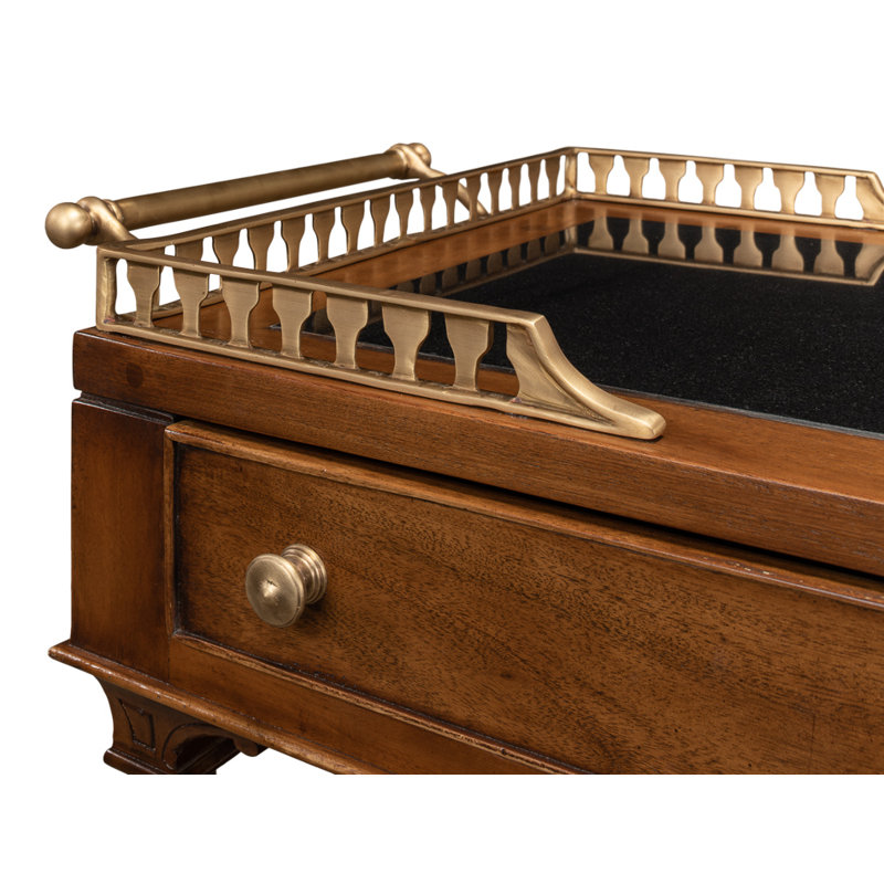 Capital Serving Cart Fruitwood Finish