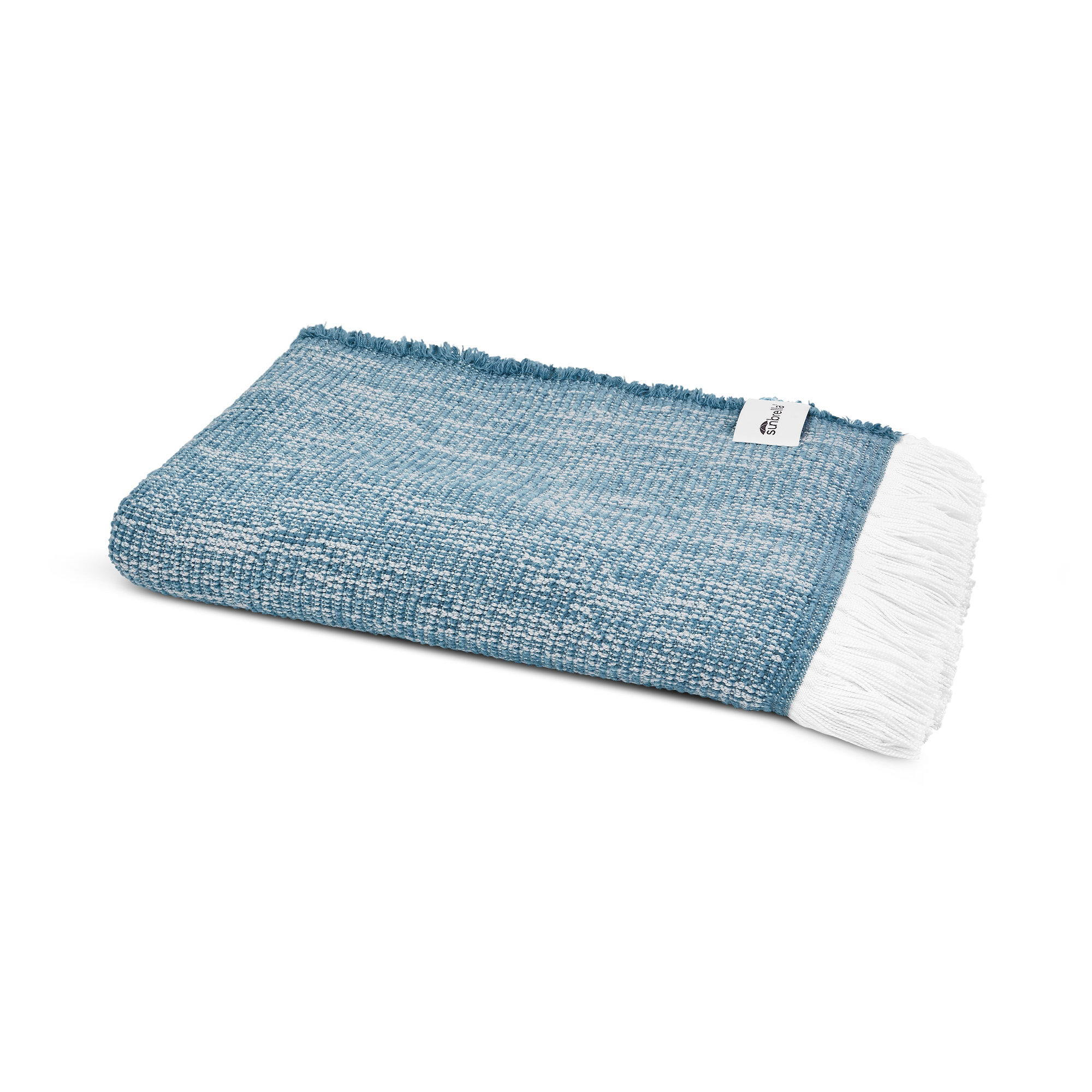 Sunbrella Wylene Indoor/Outdoor Performance Throw Blanket, Lake