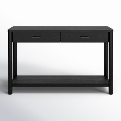 Kaplan Wood 2-Drawer Console Table