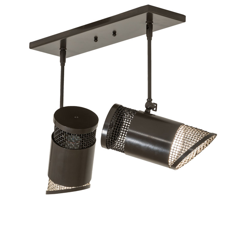 Luminaire suspendu pour îlot de cuisine 2 lumières Telluride
