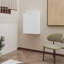 Table flottante, bureau, blanc