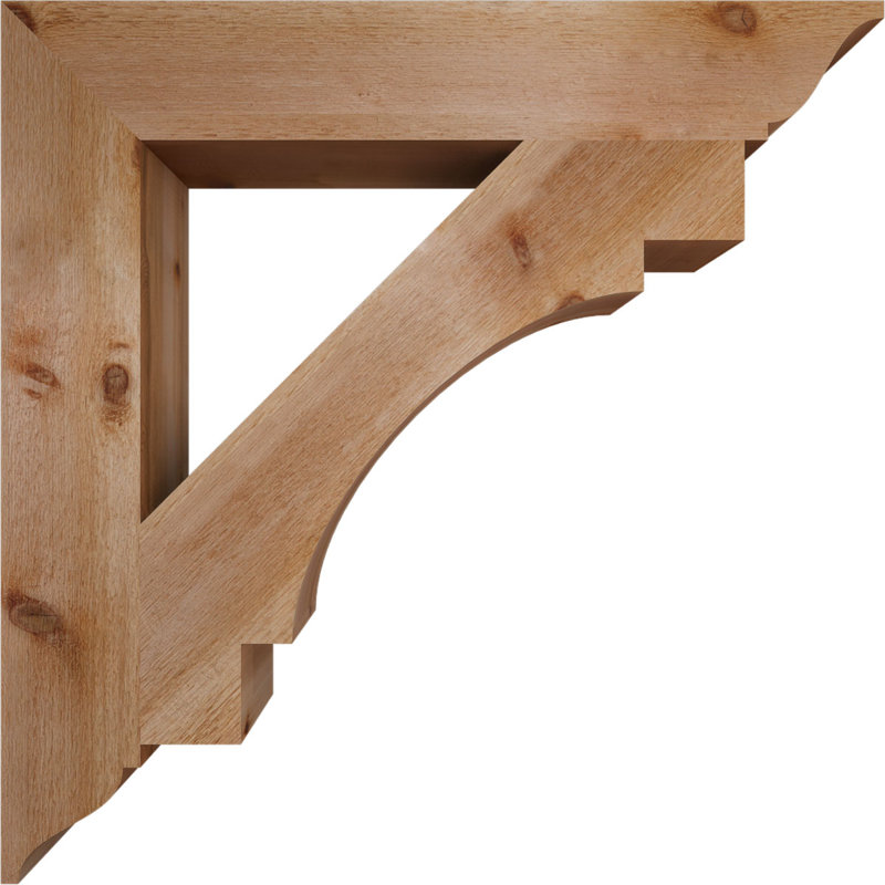 Support de scie grossière traditionnelle, l 6 po x P 38 po x H 38 po, cèdre rouge de l'Ouest, H 38 po x l 5,5 po x P 38 po