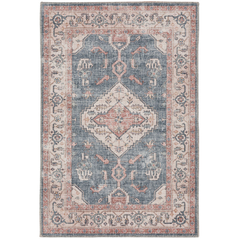 Tapis lavable à la machine BELIDDA, Rectangle 3 pi 6 po x 5 pi 6 po