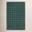Tapis vert touffeté à la main Mallory-858231249