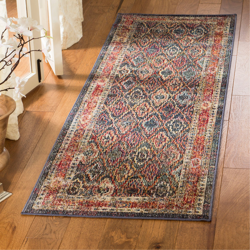 Orkney Performance Geometric Rug, Runner 2'2" x 7'
