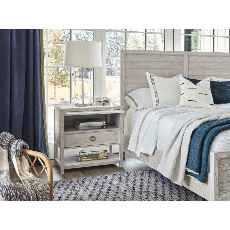 Caiya 1 - Drawer Nightstand in White