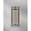 Kando - P/111/R Floor Lamp With Battery - Teakwood - Ribbon Shade-527294612