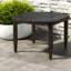 Tables d'appoint modernes, table d'appoint en métal marbré 23,6 po pour patio