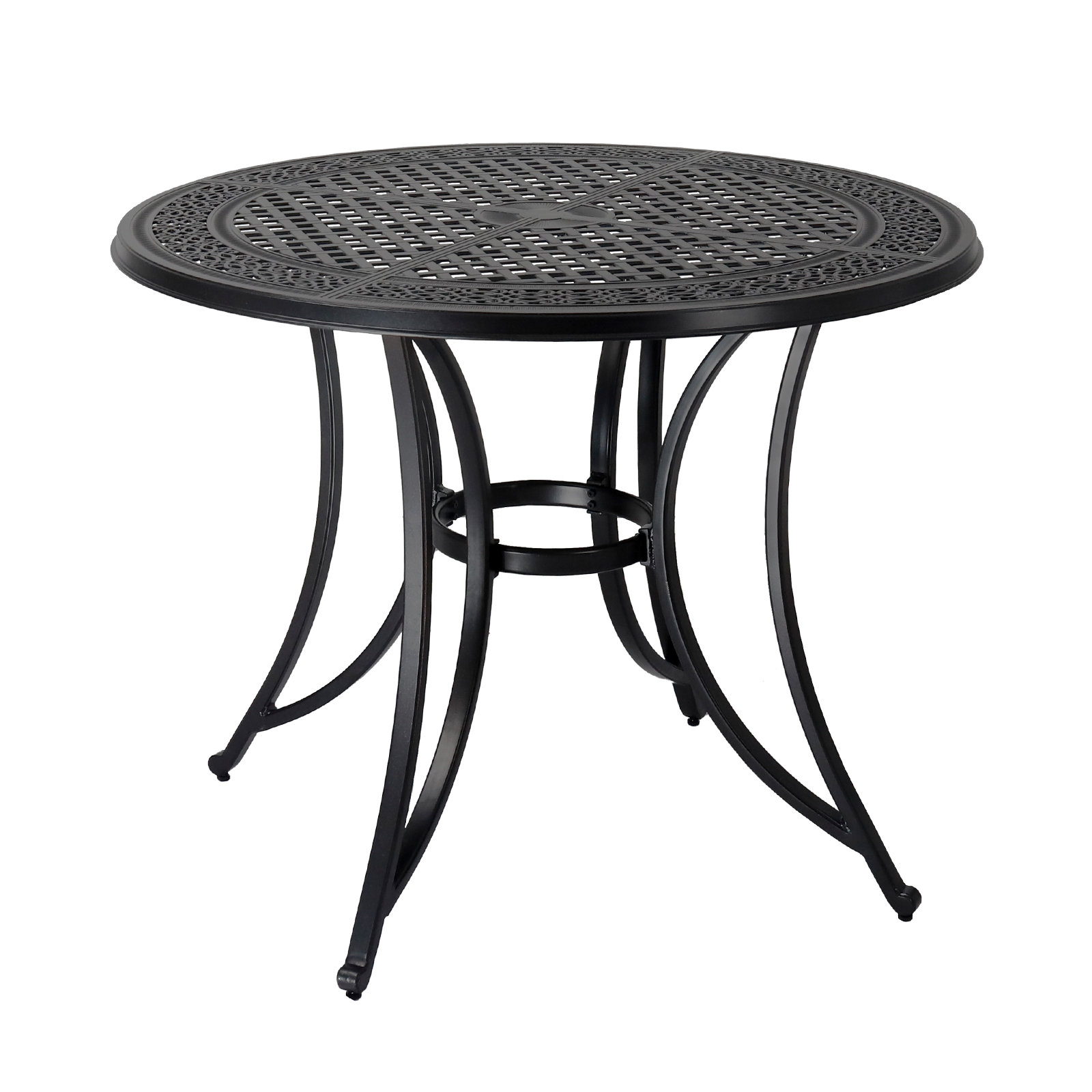 Red Barrel Studio Faustus Round 48'' Outdoor Bar Table | Wayfair