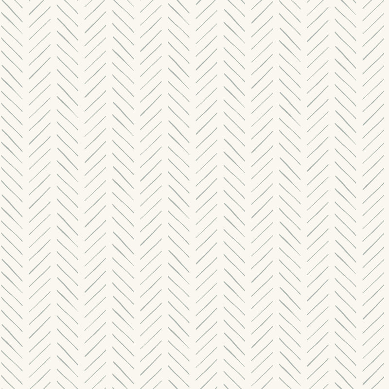 Blue Pick-Up Sticks Wallpaper, Light Blue