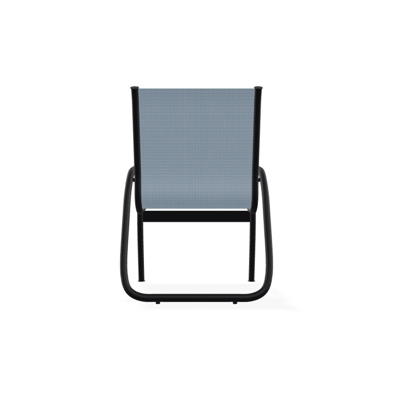 Fauteuil de patio Gardenella, Noir texturé, Geai