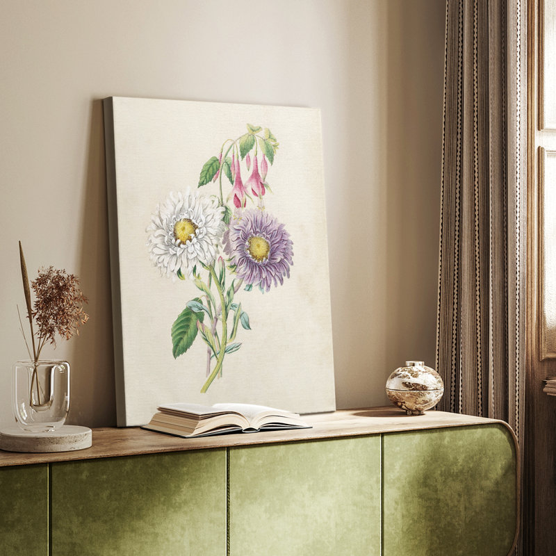 Antique Garden Bouquet III - Gallery Cavas, H 18 po x l 12 po