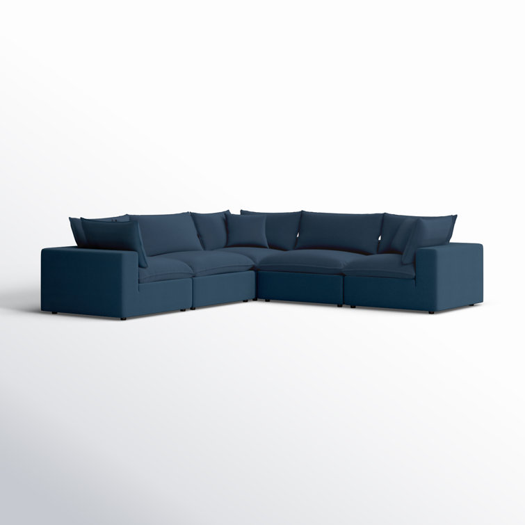 Ellaria 5 - Piece Modular Upholstered L-Sectional
