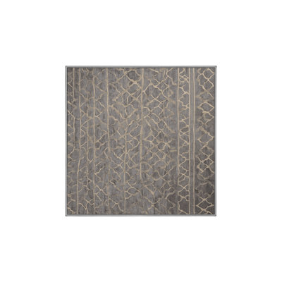 Machine Washable Gray Area Rug