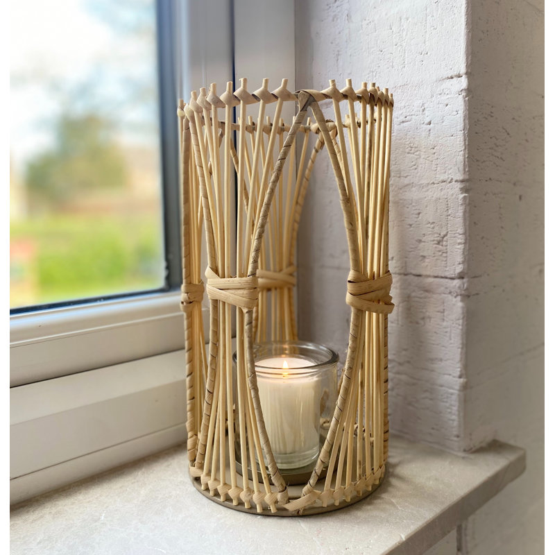 Wicker Tabletop, 27.50 cm H x 15 cm W x 15 cm D
