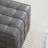 17.32 Wide Elegant Genuine Leather Tufted Ottoman Footstool - Modern Square Accent Stool for Living Room, Bedroom, & Kids Room-556867238