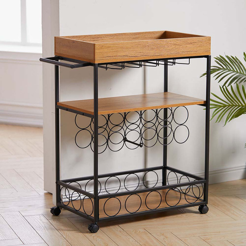 Walcott Metal Bar Cart