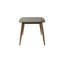 Table de salle à manger rectangulaire en bois massif de style traditionnel norvégien Norvia, plateau de 60 pouces de longueur, 4 à 6 places, finition brun châtaignier-603401666
