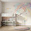 Décoration murale aquarelle amovible sur fond blanc-934565155-934565154