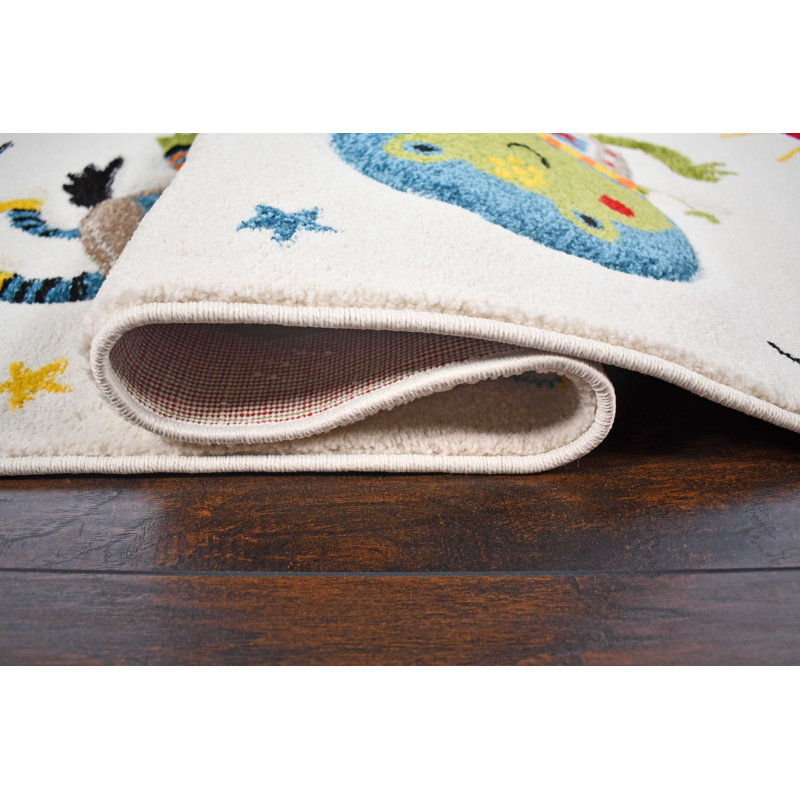 Tapis pour chambre d'enfant, Rectangle 3 pi 11 po x 5 pi 3 po