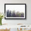 Pine Tree Forest in the Fog - Picture Frame Graphic Art Print on MDF-55732097-55732096