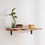 Irregular Wood Floating Shelf