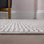 Tapis crème / argent Wolcott-543115044