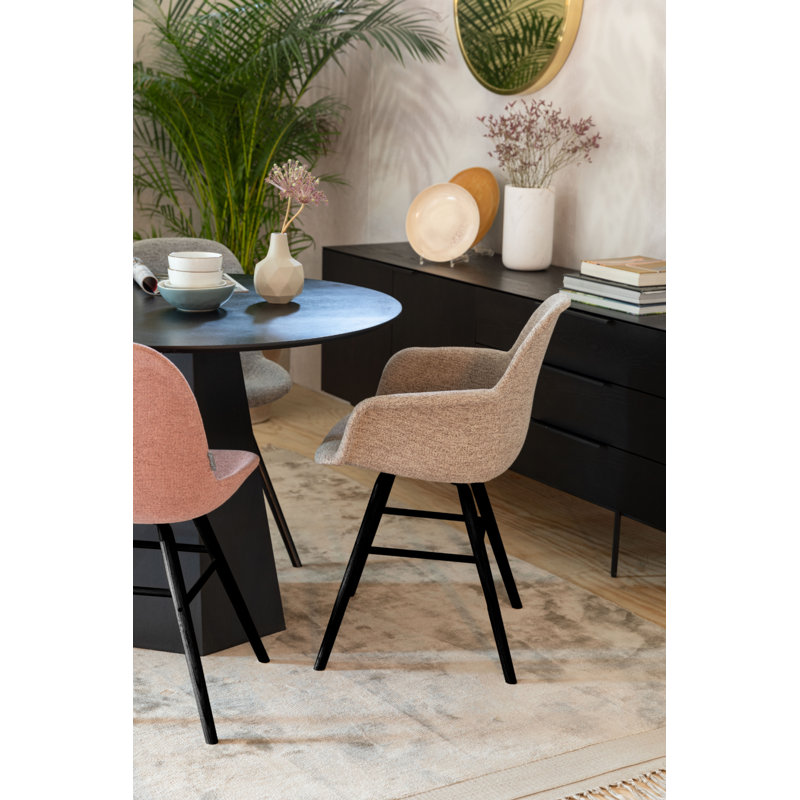 Albert Kuip Upholstered Dining Chair, Pink