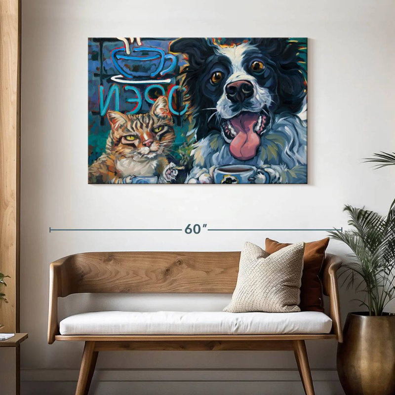 Dude Chill, 30" H x 45" W