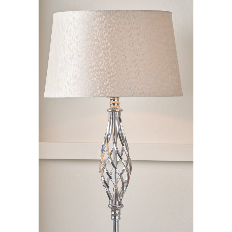 Sybill 157cm Silver Traditional Floor Lamp