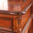 Brown Rectangular Solid Wood with drawers desk-1203024317