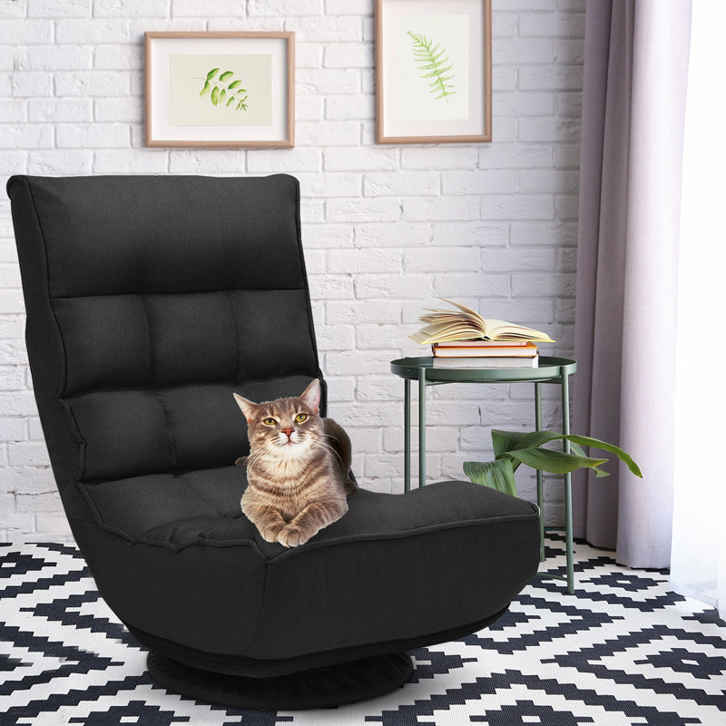 Aaeden Upholstered Swivel Lounge Chair