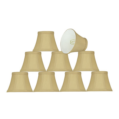 4'' H Sateen Cotton Bell Lamp Shade
