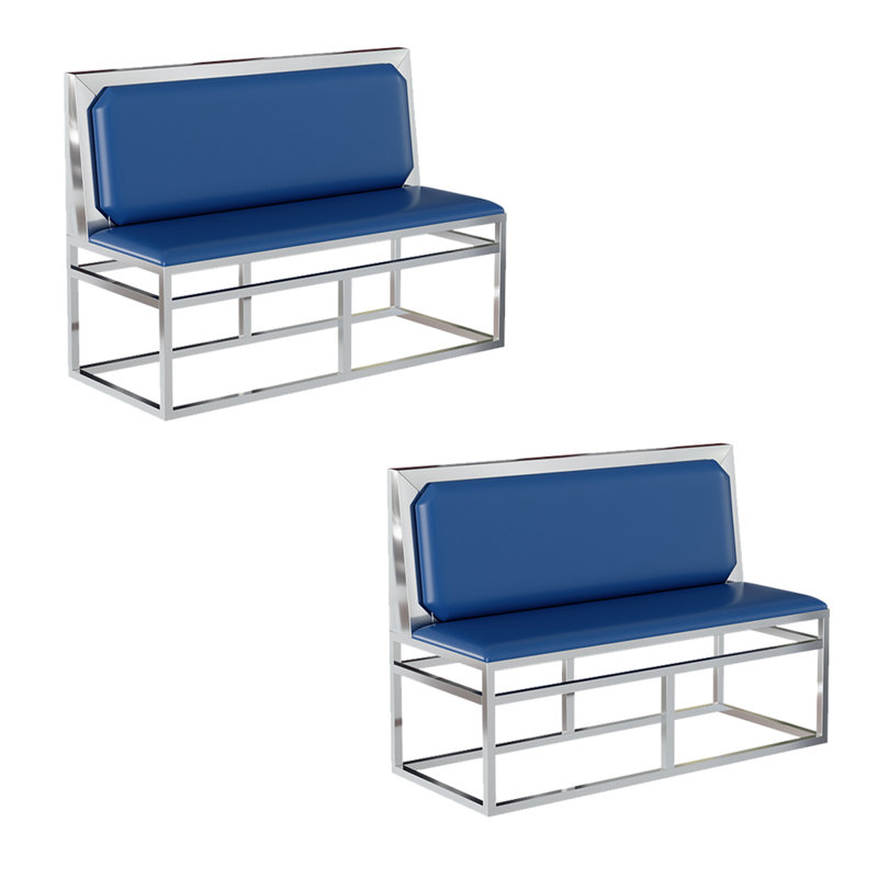Faux Leather Upholstered Bench
