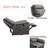 Aveen Upholstered Power Recliner-842200807