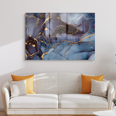 Stunning Tempered Glass Wall Art Painting, 27.6 x 39.4 inches | 100% Tempered Glass, Thickness: 0.16 inches | Elegant Home Decor for Living Room or Office, Durable & Easy to Clean, Perfect Gift Idea