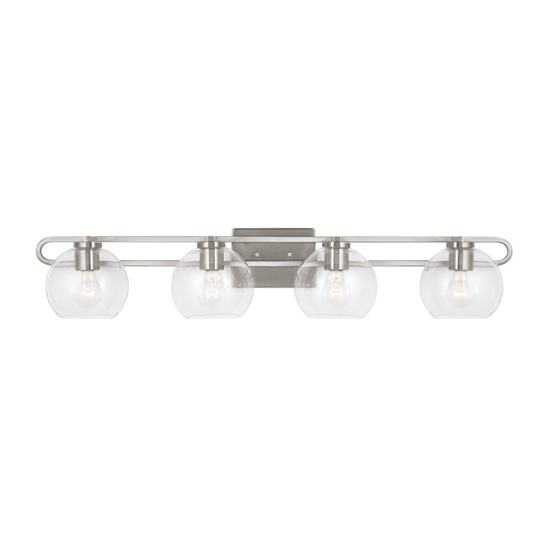 Codyn 4 - Light Vanity Light, 7.63"H x 40"W x 8.38"D, Brushed Nickel, 4